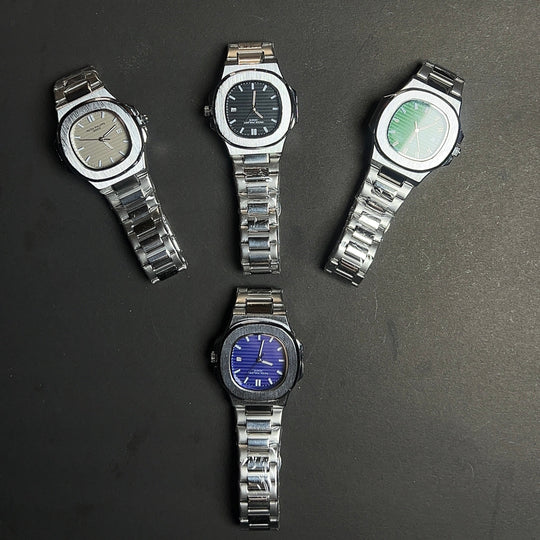 Patek Philippe Silver Classic - White Dial Automatic with Date