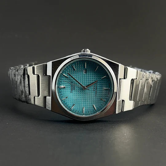 TISSOT PRX TIFFANY dial with silver chain